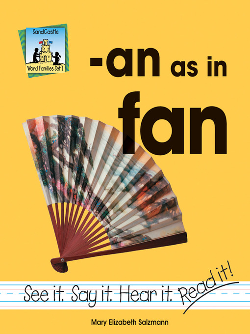Title details for An As In Fan by Mary Elizabeth Salzmann - Available